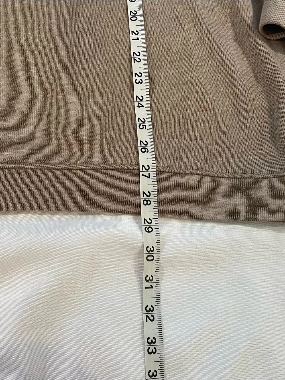 Tiger Woods Men's Quarter-Zip Pullover Sweater - Tan with Black Accent, Size XXL